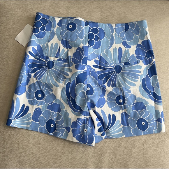 Zara Women’s Floral Print High Waist Short - Size L - Picture 5 of 9
